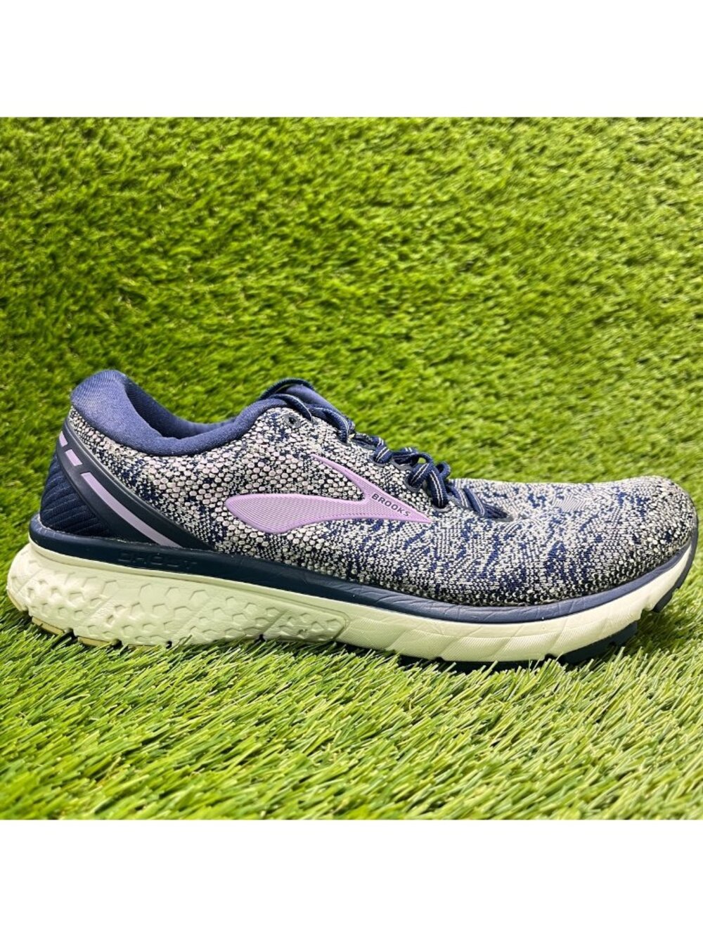 Brooks Ghost 11 Womens Size 9 Blue Purple Athletic Running Shoes Sneakers